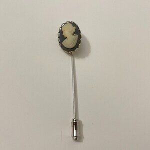 Vintage Cameo Stick Pin